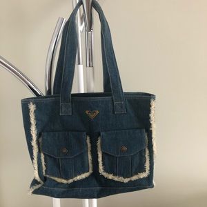 ROXY Denim Tote Bag